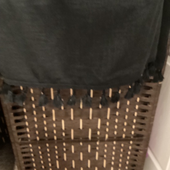 Tassel Detailed V-Neck Knee Length Dress ( Size- XXL) - Picture 8 of 10